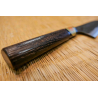 Couteau Santoku brut de forge 16.5cm Haiku Blue Carbon