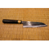 Couteau Santoku brut de forge 16.5cm Haiku Blue Carbon