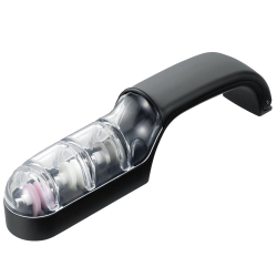 3-wheel manual sharpener...