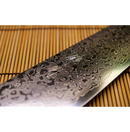 Couteau Santoku 180mm Haiku Damas