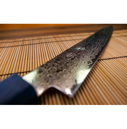 Couteau japonais Sujihiki 240mm Haiku Damas