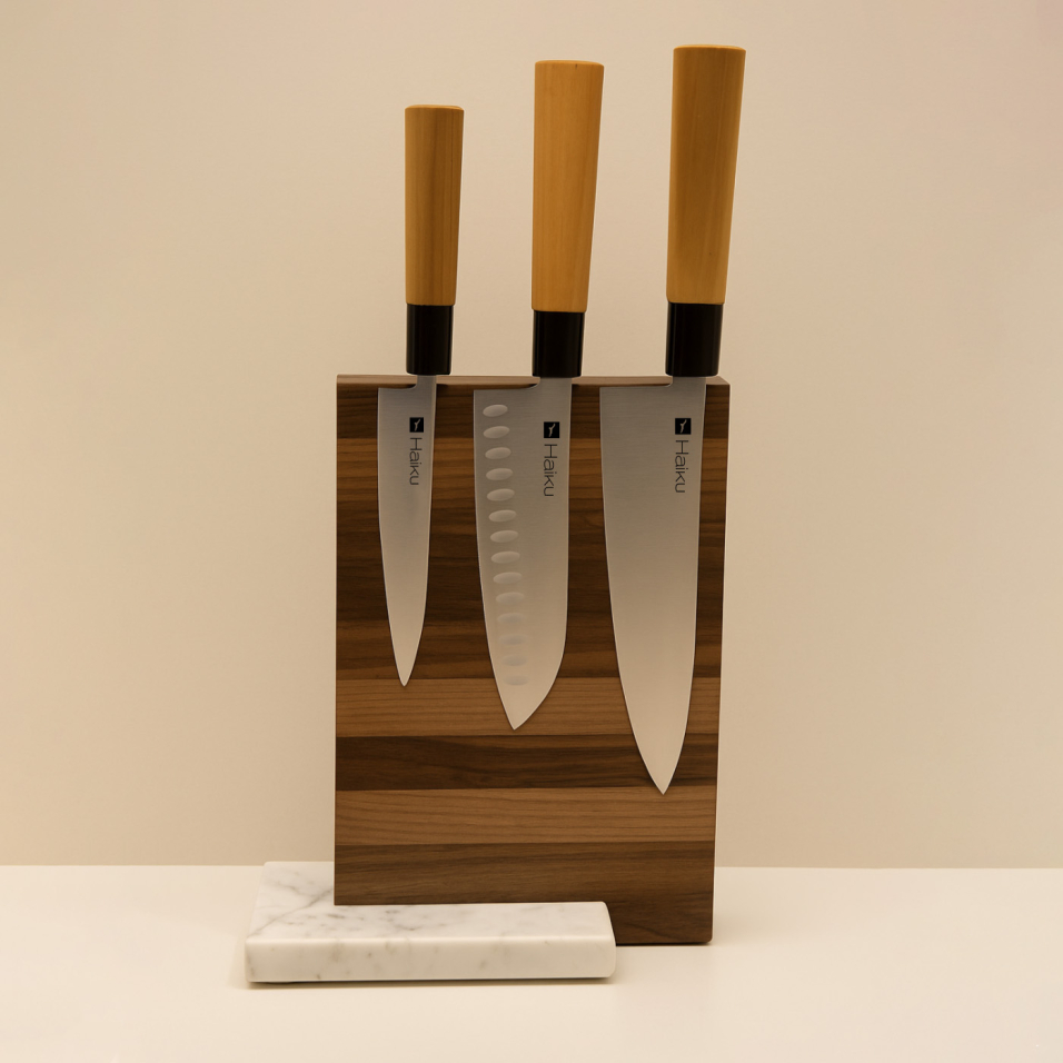Magnetic block 6 Haiku knives