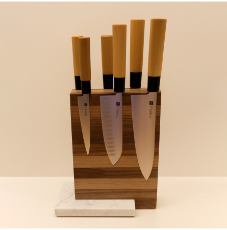 Magnetic block 6 Haiku knives