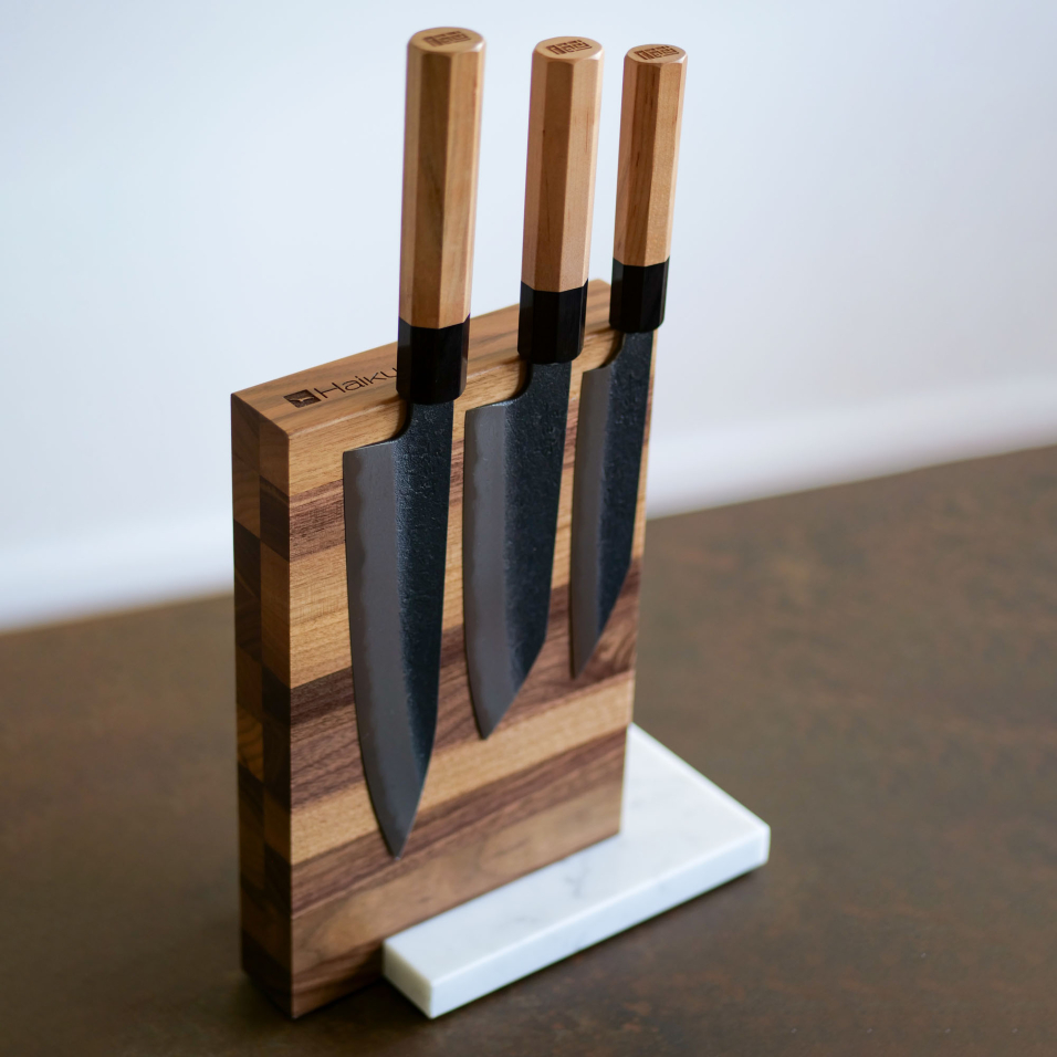 Magnetic block 6 Haiku knives