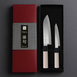Coffret 2 couteaux japonais Haiku Home