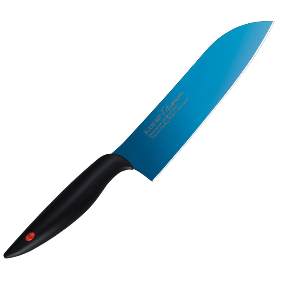 Couteau Santoku 180mm Kasumi Titanium