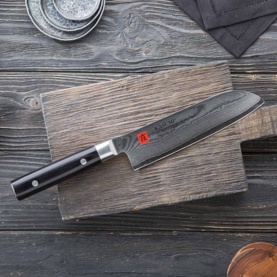 Santoku 180mm Kasumi Damas