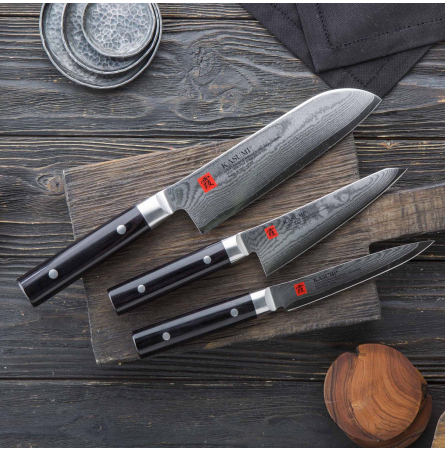 Santoku 180mm Kasumi Damas