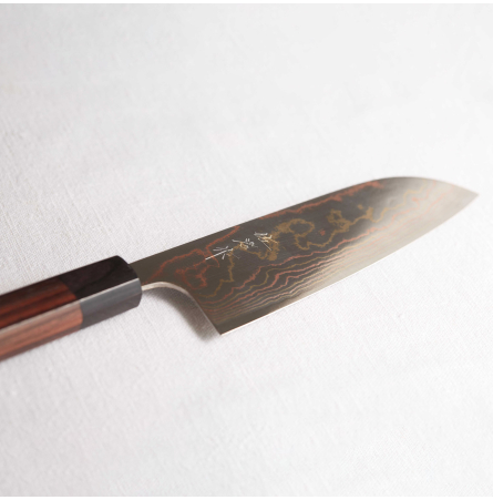 Couteau Santoku 185mm Kasumi Rainbow
