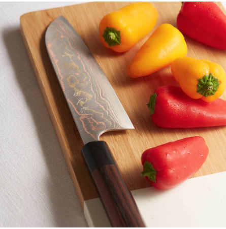 Couteau Santoku 185mm Kasumi Rainbow