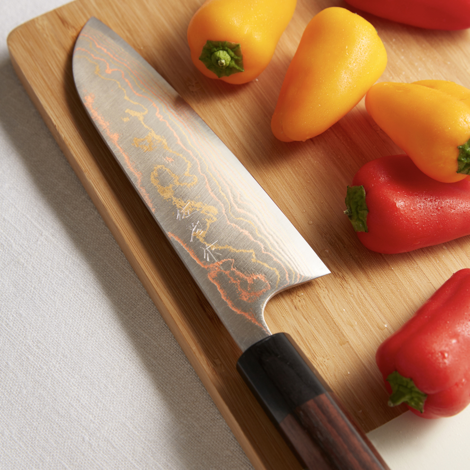 Santoku 185mm Kasumi Rainbow