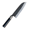 Couteau Santoku japonais brut de forge 16,5cm Haiku Kurouchi