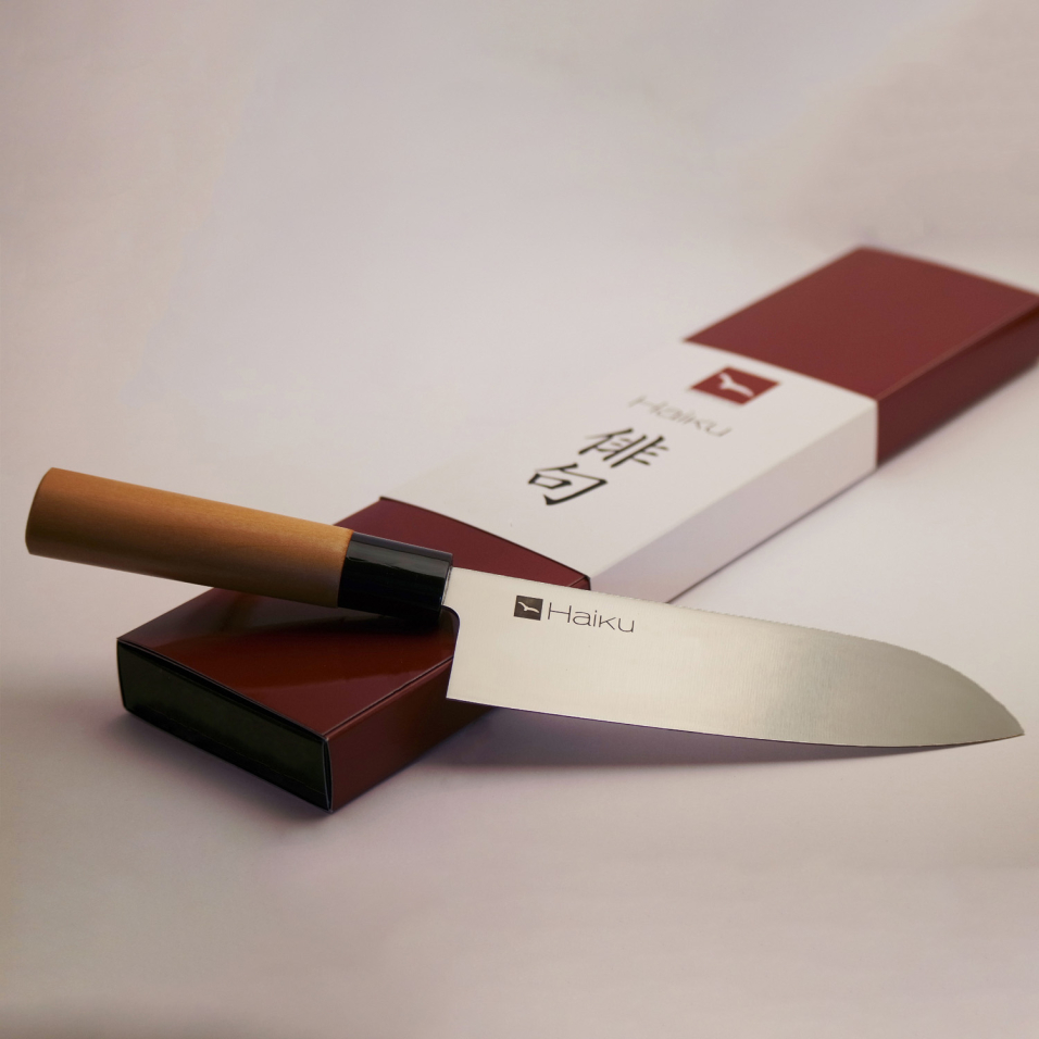 Couteau Santoku 170mm Haiku Original