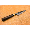 Couteau Petty Ko-Yanagi brut de forge 13.5cm Haiku Blue Carbon